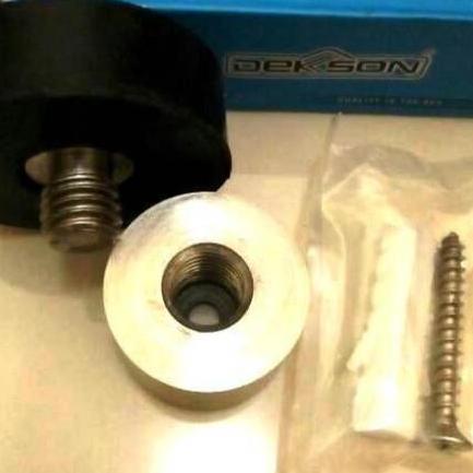 Karet Penahan Pintu Stainless Door Stopper Rubber Door Stopper Pintu