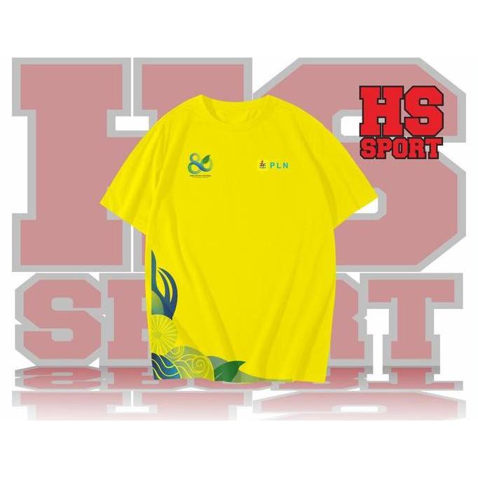 KAOS PLN -  BAJU PLN ULTAH KE 80 THN BUMN HARI LISTRIK NASIONAL PINTAR - KAOS PLN 80th - BAJU KAOS P