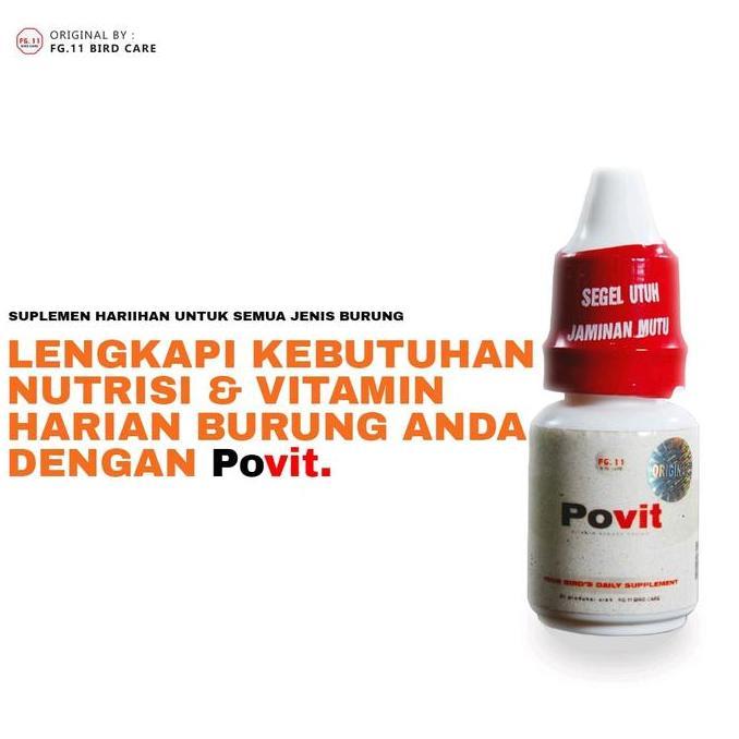 Povit Vitamin Burung Terbaik Nektar Konin Allshop