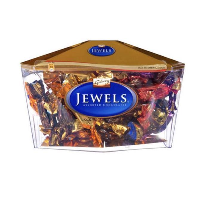 ready Coklat premium galaxy jewels 400 gr asli arab packing cantik