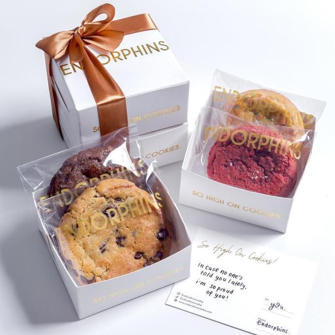 Endorphins' Hampers Package - Box of 4 Cookies