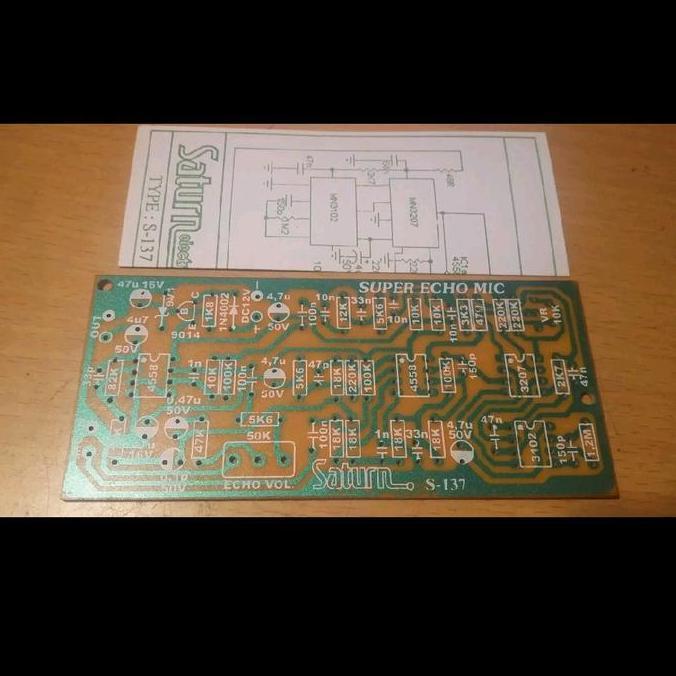 PCB ECHO MN3102 MN 3102 MN3207 MN 3207 SATURN S-137 SAF12