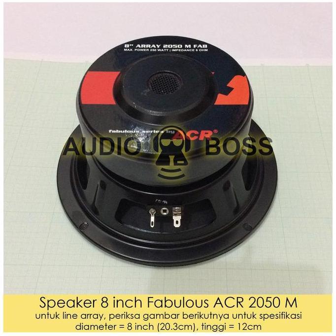 sinta.nyoh / Speaker ACR 8" Fabulous 2050 /ACR 8 inch Fabulous / ACR 8"Fabulus 2050 Diskon