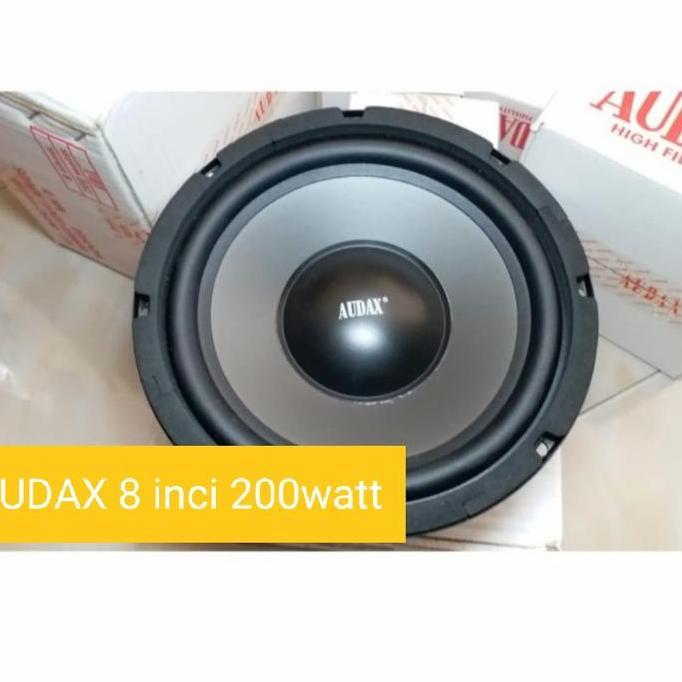 yellowbench / Speaker Audax 8 inci AX 8050 WPB8 Diskon