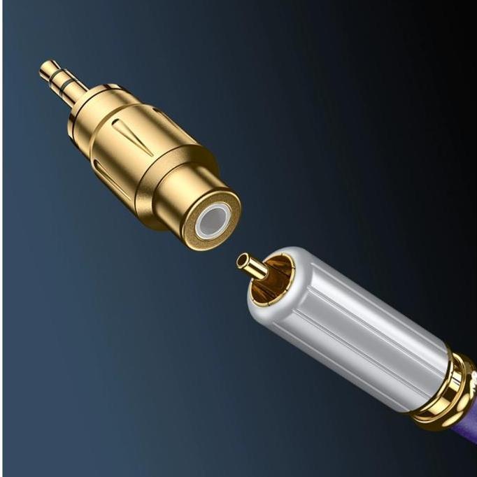 fahmifahstore / MOVE ON 3.5CC 3.5mm M to RCA F Audio Adapter for Mojo, Fiio, Ibasso Diskon