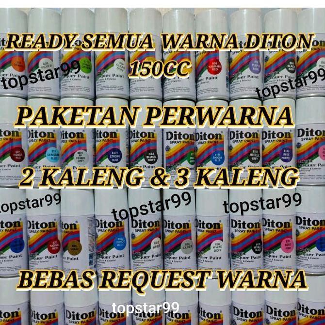 df.lestaryy - pilok pilox pylox diton paketan 2 dan 3 kaleng perwarna 150cc request warna black 839 
