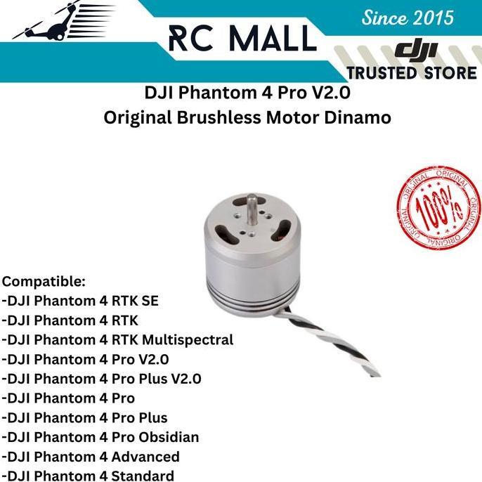 Motor Dinamo DJI Phantom 4 Pro V2.0 DJI Phantom 4 RTK DJI Phantom 4 Multispectral DJI Phantom 4 Adva