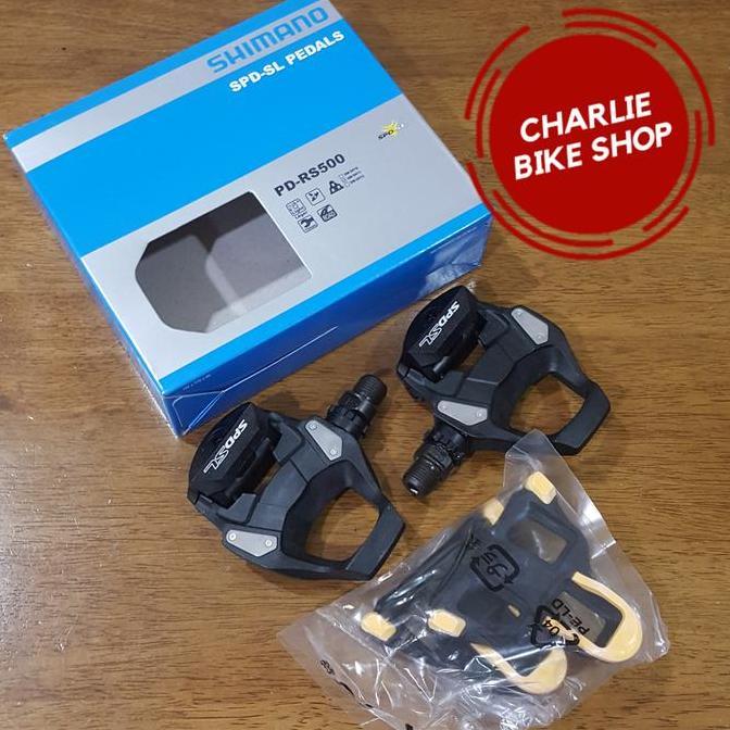 Pedal Cleat SHIMANO Roadbike PD-RS500 penerus PD-R540 dengan Cleat