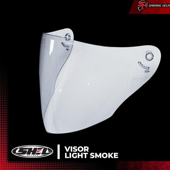 Visor SHEL - Lightsmoke | Kaca Helm | Part Helm | Part SHEL | SHEL | ORI