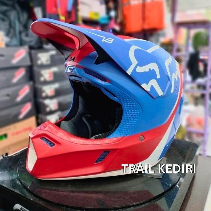 Terlaris Helm Cross Fox V3 Trail Adventure