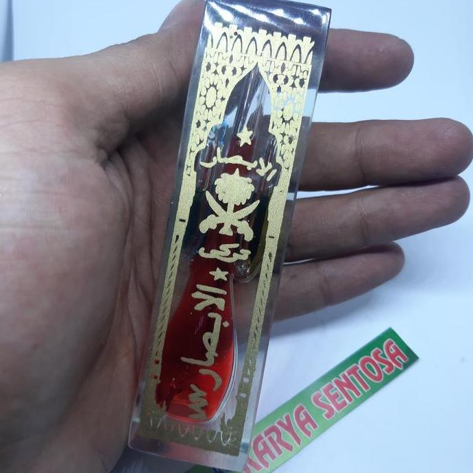 Minyak Al Absor Cabang Kecil Fiber Warna Merah