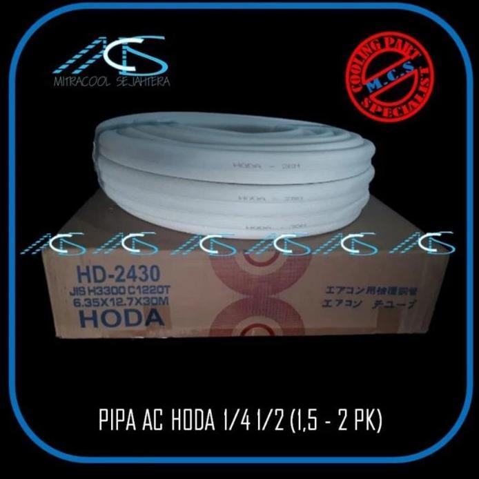 PIPA AC HODA 1/2 x 3/8 PIPA AC HODA 2 pk