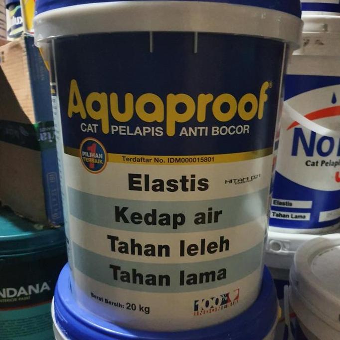 Cat Tembok Anti Bocor Waterproofing AQUAPROOF warna Putih 20kg