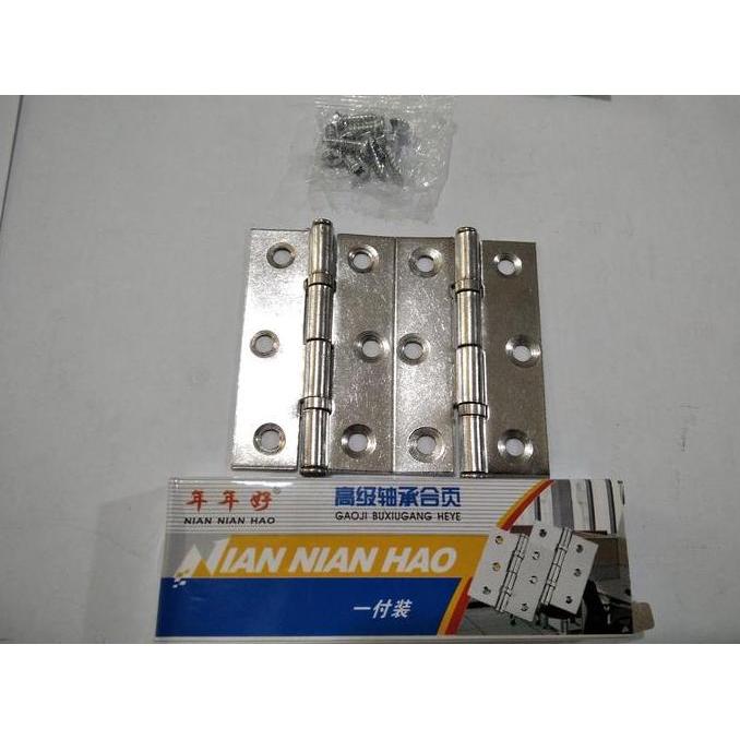 engsel pintu jendela 2.5 inch stainless hinge engsel kupu 62 mm