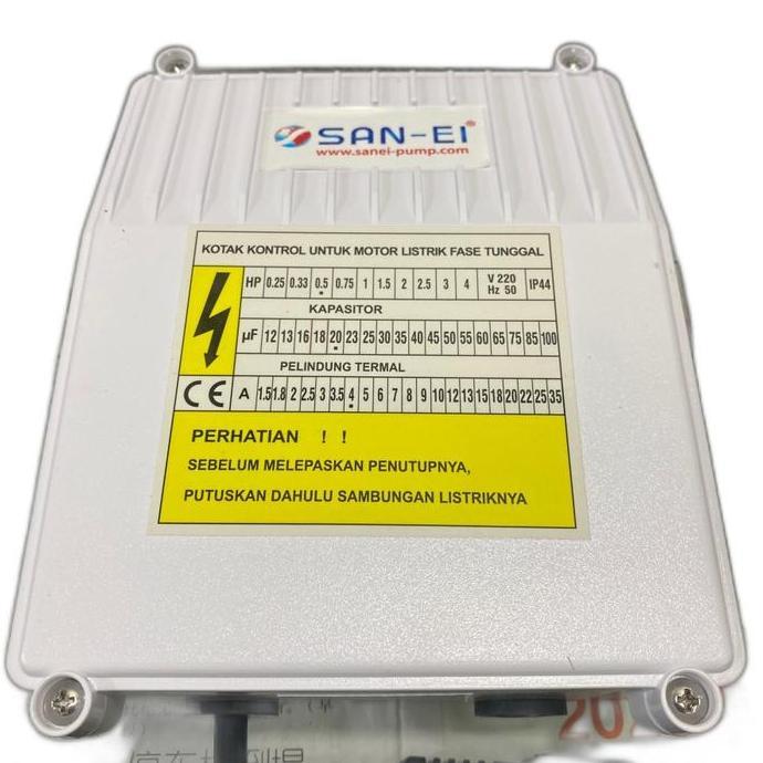 CONTROL BOX POMPA SUBMERSIBLE 1/2 HP