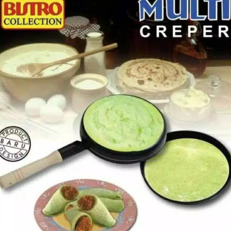 Bistro Multi Creper Pan Wajan Kwalik Dadar Gulung Crepes