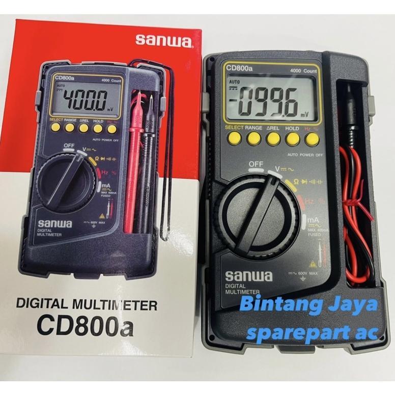 NEW Digital Multimeter Sanwa Digital CD800 Multitester Digital [terbaik][terlaris]