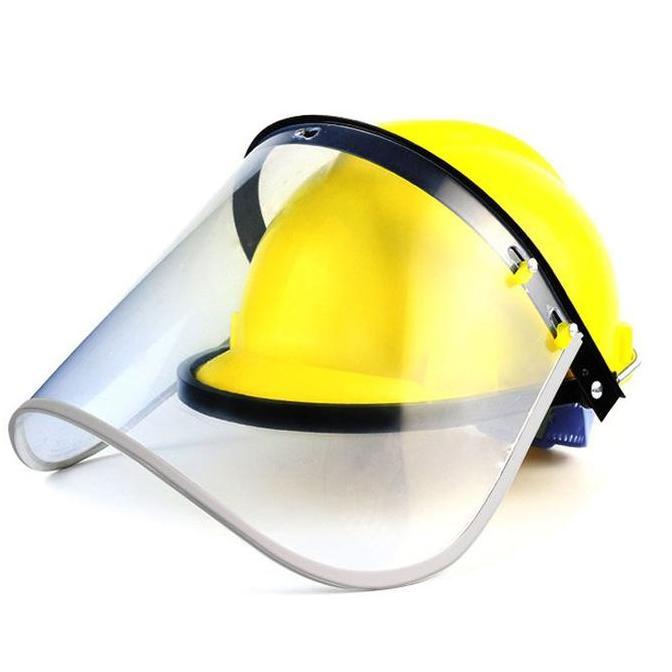 Safety Face Shield Gerinda + Bracket Helm