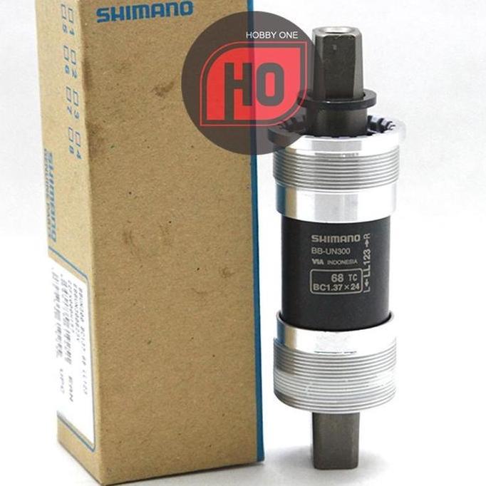 Shimano Tourney TX BB-UN300 BSA 68mm 122.5mm Spindle Square BB MTB EBBUN300B23X