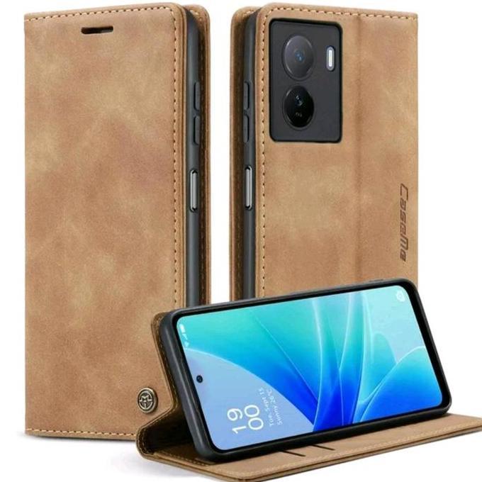 Case Compatible For vivo iQoo Z7 5G / iQoo Z7x 5G / iQoo Z9 5G / iQoo Z9x 5G Flip Wallet Leather Cas