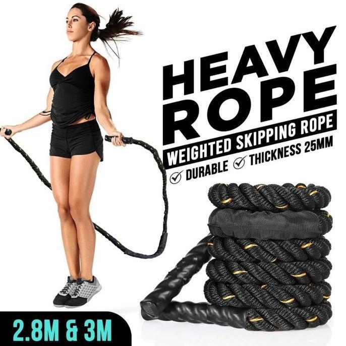 Battle Jump Rope/Weighted Skipping Rope/Heavy Rope 2,8 METER