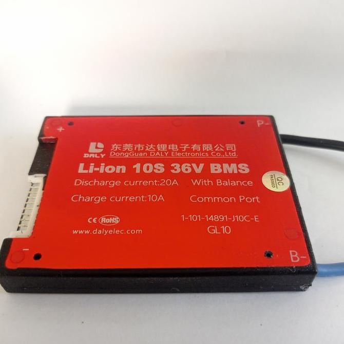 Jb Bms 36 Volt 10S Baterai Lithium Ion 20 A Common Port