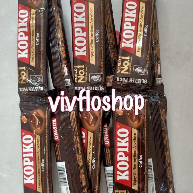 Galax- Leggero- Permen Kopiko Kemasan Blister / Kopiko Blister Pack (Box Isi 1)