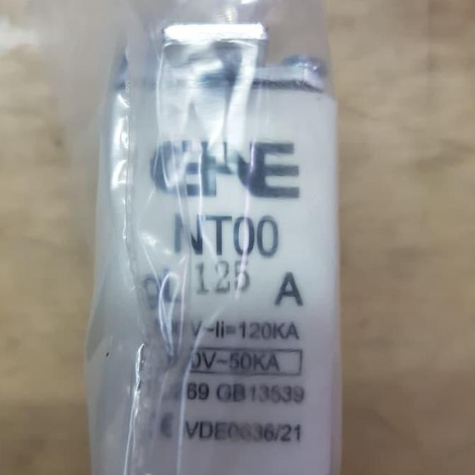 cv.lawususanto / GAE Fuse Sekering NT00 100A / Sekring Keramik NT-00 100 Ampere / Sekring Keramik NH