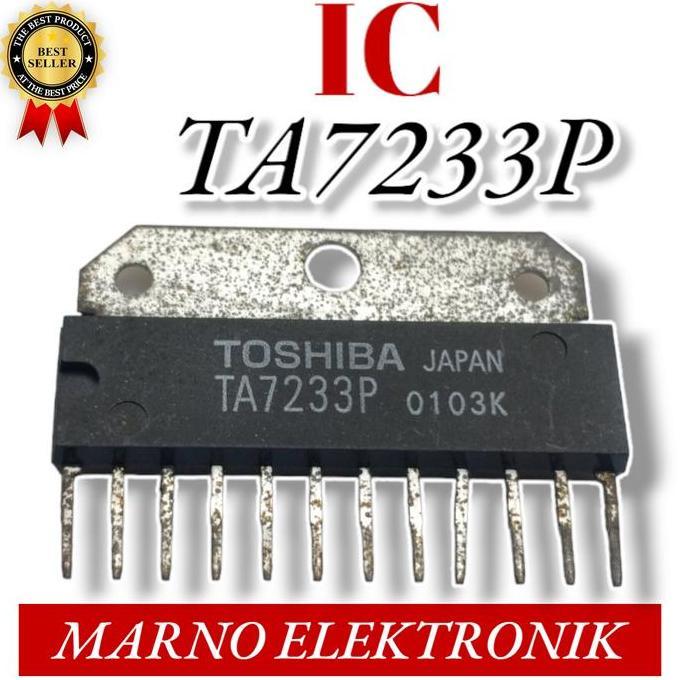 IC TA 7233P TA7233P TA7233 TA 7233 P ASLI ORI ORIGINAL A2162