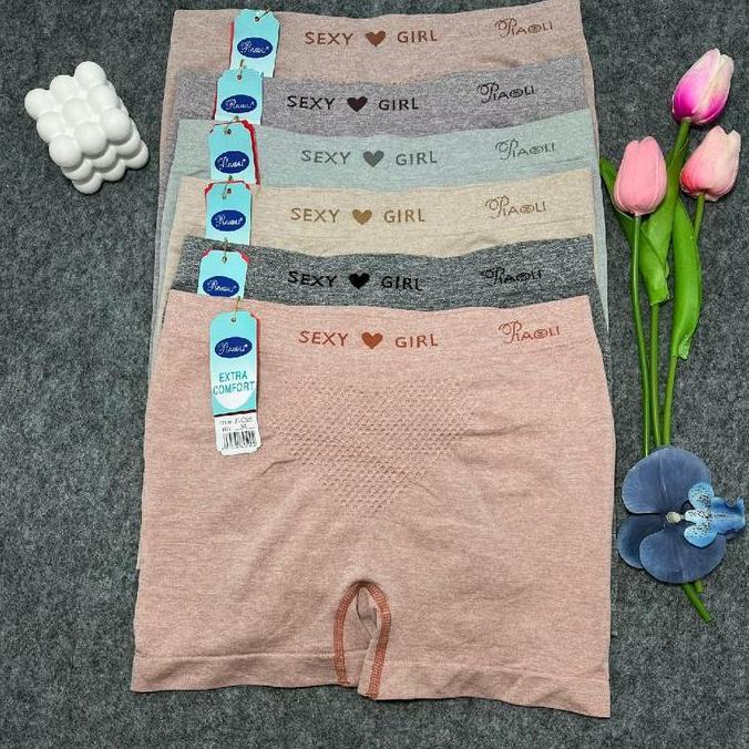 Miez- Isi 3 Pcs/ Boxer Nita Piaoli Bahan Rajut Import/Pl 552