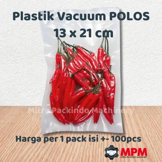 Slag- Plastik Vacuum 13X21 / Plastik Vacum Makanan 13 X 21 Frozen Food Krt