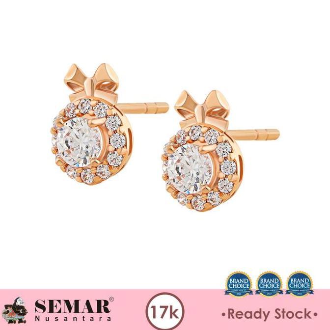 Tevanikarya - Anting Emas Jollina Coquette Gold 17K Semar Nusantara