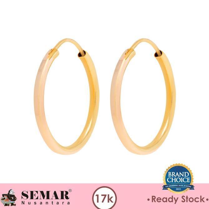 Tevanikarya - Anting Emas Jipsi Original Gold 17K Semar Nusantara
