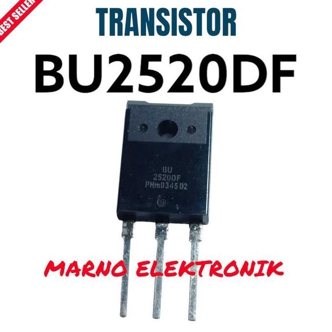TRANSISTOR TR BU2520DF BU 2520DF BU2520 BU 2520 ASLI ORI ORIGINAL A2162