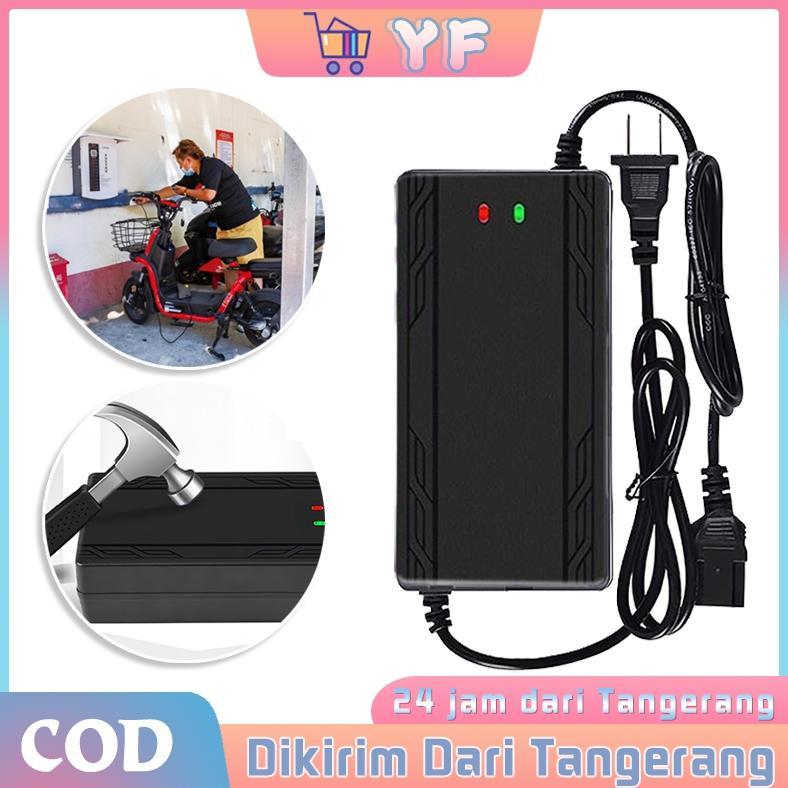 leles 60V 20AH Auto Cut Off Charger Sepeda Listrik Smart Charger Cas Sepeda Listrik Exotic