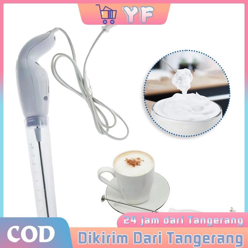 leles Milk Frother Mixer Listrik Drink Mixer Pengocok  Susu Kopi Foamer Electric Pengocok Minuman El