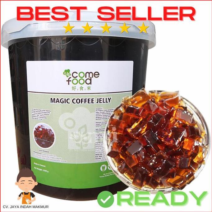 Grosir Magic Coffee Jelly | Jeli Kopi | Coffe Jeli Topping Taiwan