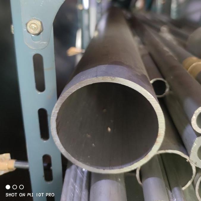 pipa aluminium od 63.5mm tebal 2mm pipa aluminium alumunium murah