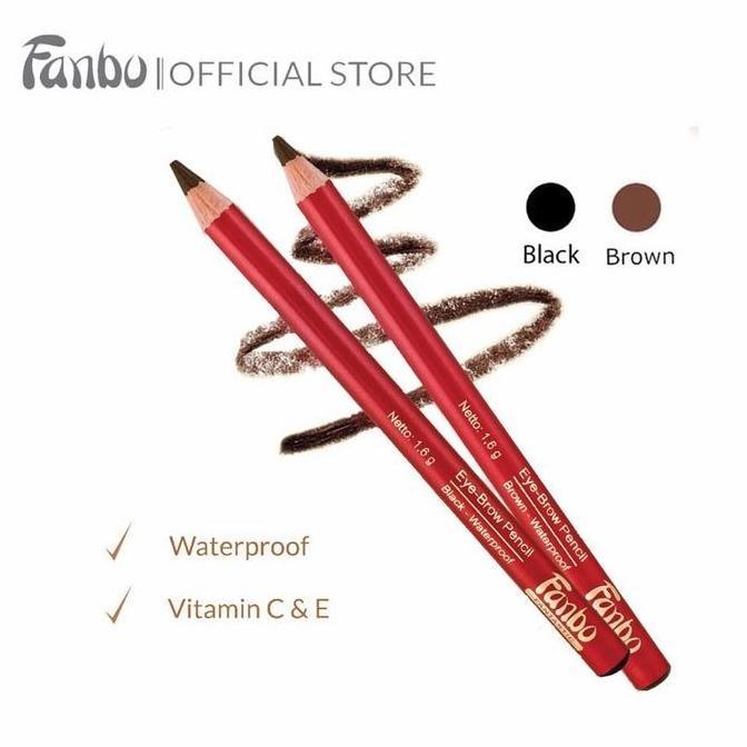 Fanbo Fantastic Eyebrow - Fanbo Pensil Alis - Fanbo Eyebrow Pensil