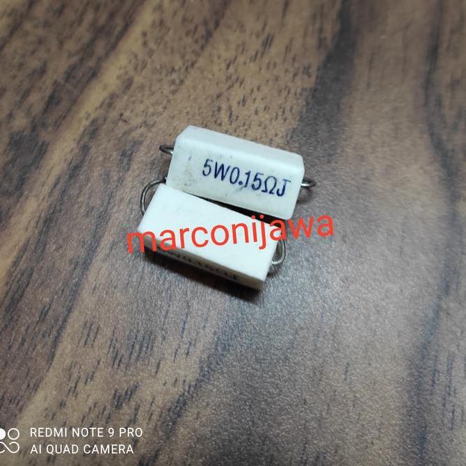 Resistor 0,15 ohm 5wat