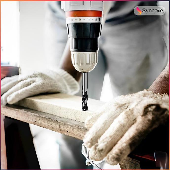 Mata Bor Set ULIR 7 Pcs 2-12MM Hss Twist Drill Tap Mata Bor Keramik Mata Bor Besi Beton murah