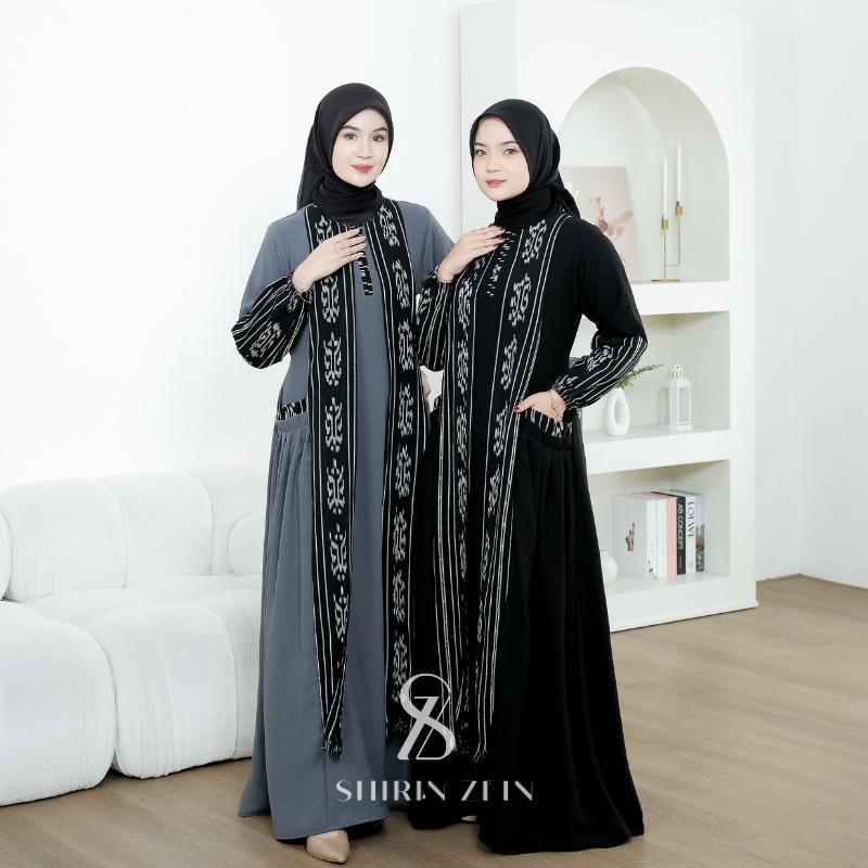 original shirinzein - gamis alfinna etnik dress tenun troso pesta mewah elegant kondangan lebaran 20