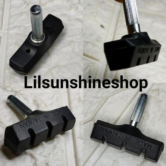 Ready Karet Rem Cantilever Brake Shoe Sunduk TAIWAN Sepeda MTB Federal Jadul