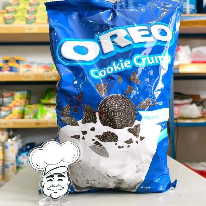 Oreo Cookie Crumb 1Kg / Remahan Oreo Crumb 1Kg / Remahan Biskuit Oreo 1Kg