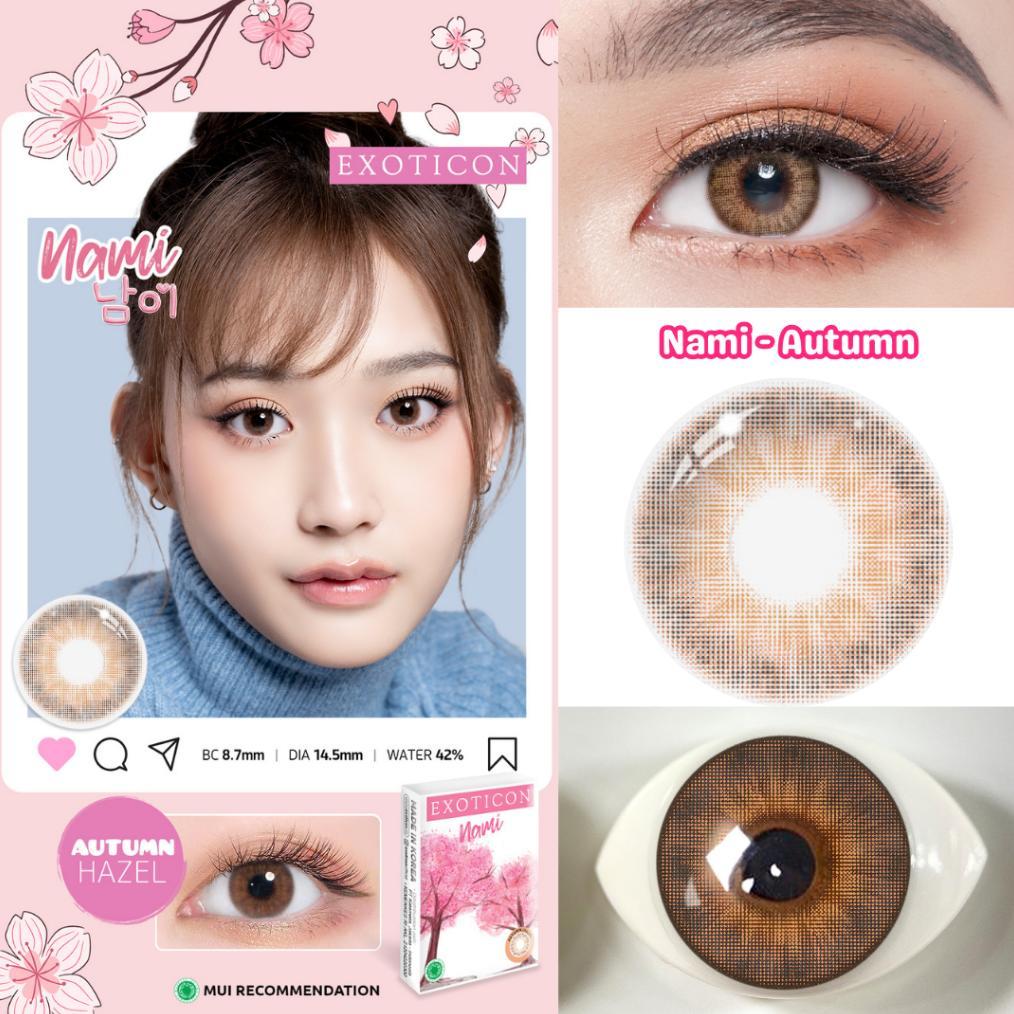 favorit exoticon softlens nami series winter | summer | spring | autumn | storm | soflens korea