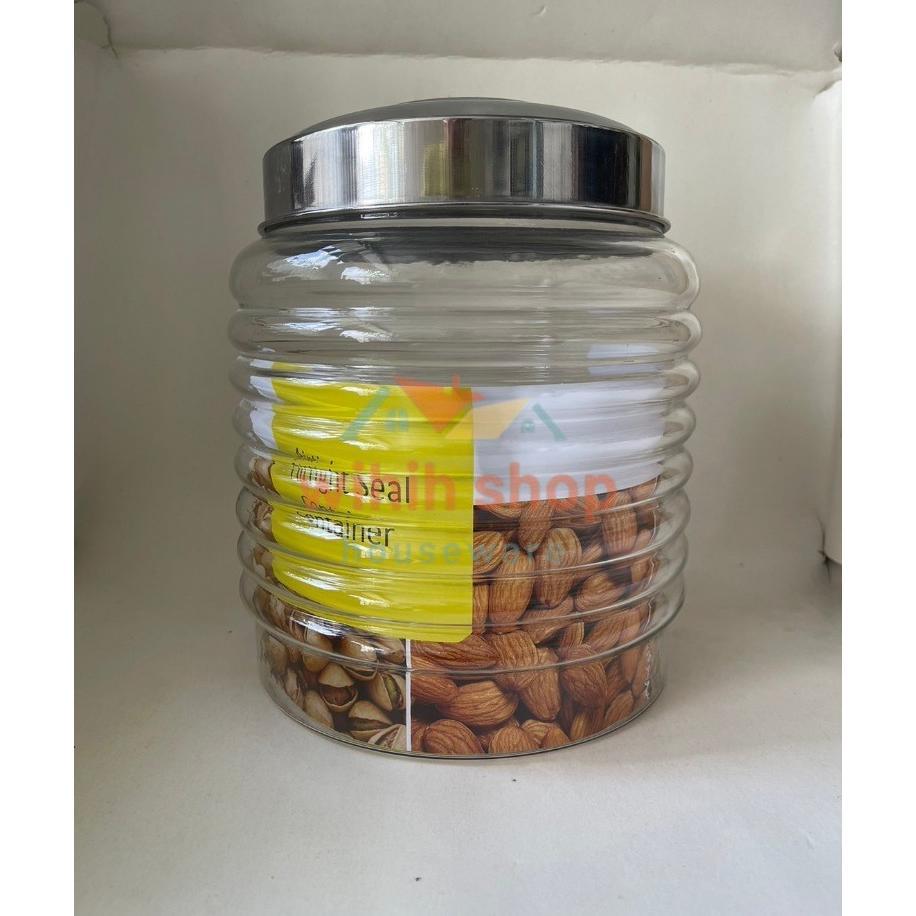 Toples Kaca Dlx Kamma 9 6 Liter Kedap Udara