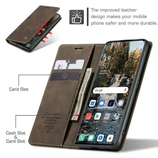 Case Compatible For Vivo V27 5G / V27 PRO 5G Flip Wallet Leather Case Cover Sarung Dompet  PU case  
