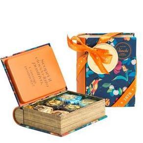 Venchi Mini Book Chocaviar - Coklat Premium - 115Gr
