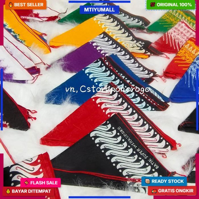 Udeng Segitiga Kualitas Premium Werkudoro Asli 26 Motif / Udeng Banyuwawi / Udeng Jawa / Iket Bali /