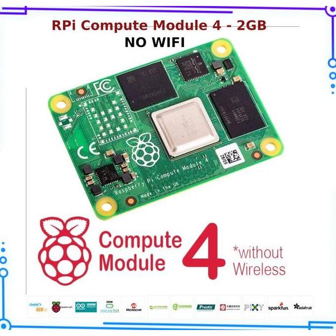 RASPBERRY PI COMPUTE MODULE 4 CM4 - NO WIRELESS WE27